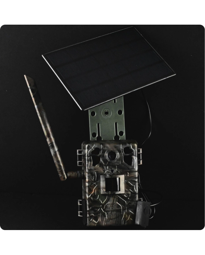 Zestaw Fotopułapka GSM Kamera Leśna TOPHUNT H6 Dark Green