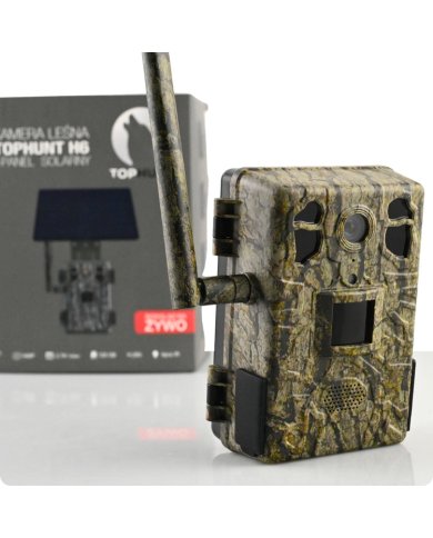Fotopułapka gsm Kamera Leśna TOPHUNT H6 Tree grain