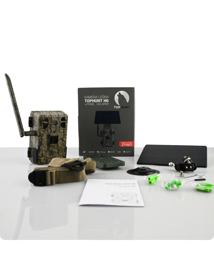 Fotopułapka gsm Kamera Leśna TOPHUNT H6 Tree grain