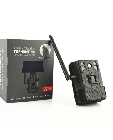 Fotopułapka GSM Kamera Leśna TOPHUNT H6 Green
