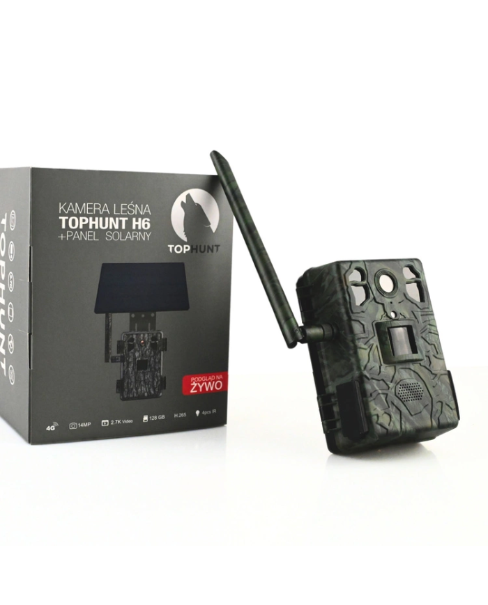 Fotopułapka GSM Kamera Leśna TOPHUNT H6 Green