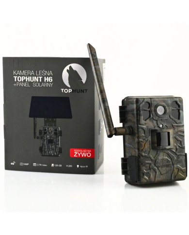 Fotopułapka GSM Kamera Leśna TOPHUNT H6 Dark Green