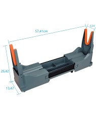 Stojak do czyszczenia broni montażu optyki zestaw wycior szczotki brunox