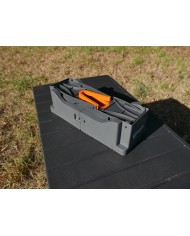 Stojak do czyszczenia broni montażu optyki zestaw wycior szczotki brunox