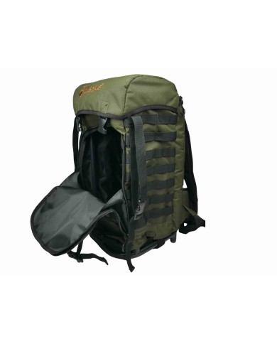 Plecak myśliwski z siedziskiem i kieszenią na broń