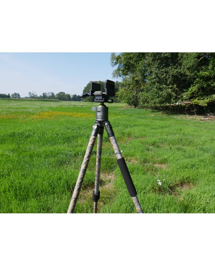 Pastorał myśliwski stabilny trójnóg strzelecki ze wspornikiem lekki