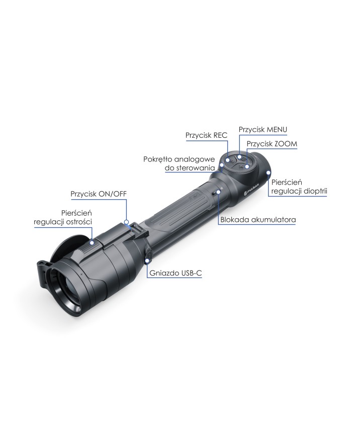 Luneta termowizyjna Pulsar Talion XQ35 Pro