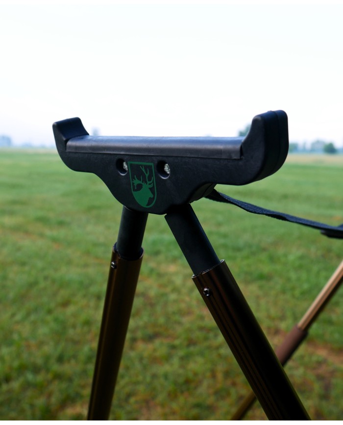 Pastorał myśliwski 4 nóg stabilny Myłkus Pro