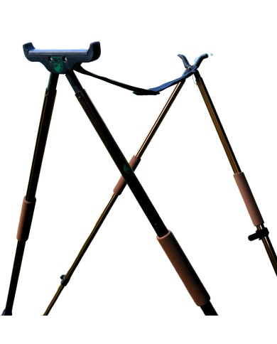 Pastorał myśliwski 4 nóg stabilny Myłkus Pro