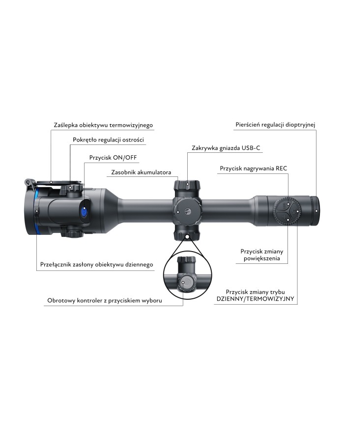 Luneta multispektralna Pulsar Thermion DUO DXP55