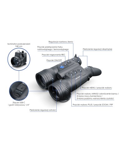 Lornetka multispektralna Pulsar Merger DUO NXP 50