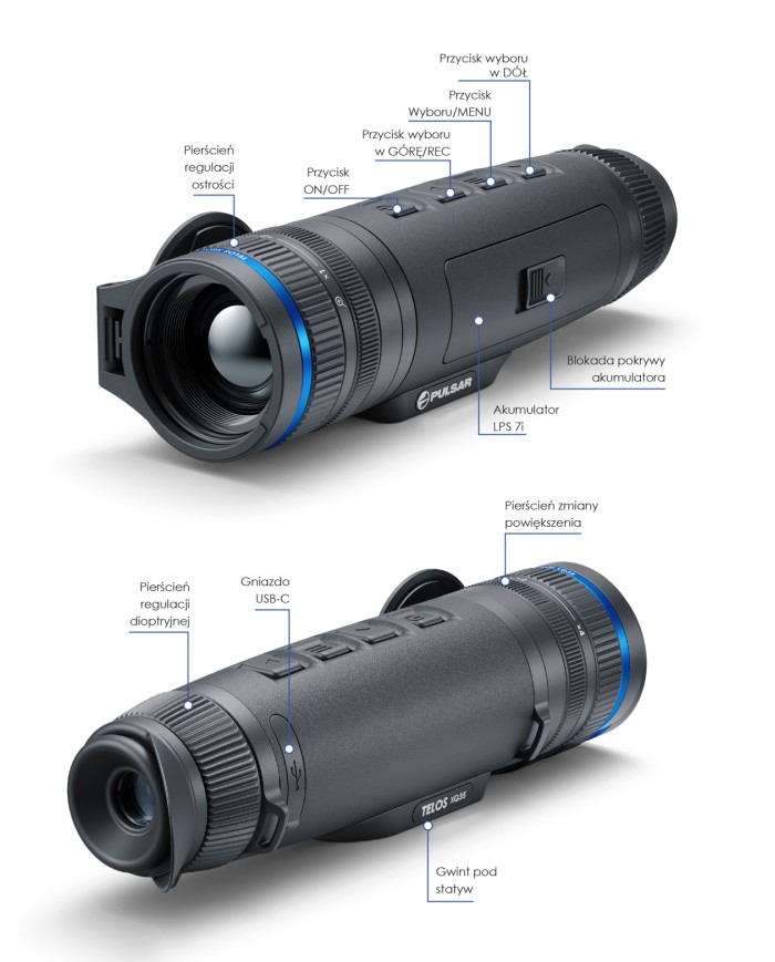 Termowizor Pulsar Telos LRF XQ35