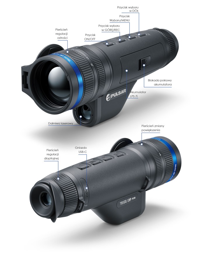 Termowizor Pulsar Telos LRF XG50