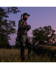 Harkila NOCTYX Camo Fleece Jacket - kurtka polarowa w ciemnym kamuflażu