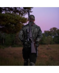 Harkila NOCTYX Camo Fleece Jacket - kurtka polarowa w ciemnym kamuflażu