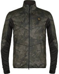 Harkila NOCTYX Camo Fleece Jacket - kurtka polarowa w ciemnym kamuflażu