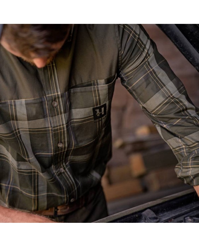 Harkila Anker L/S Shirt - koszula myśliwska w kratę