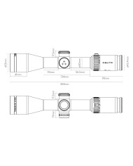 Luneta celownicza Delta Titanium HD 1,5-9x45 4A S